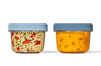OXO Good Grips Twist & Stack Container : 550ml, 2-Pack, Leakproof
