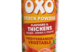 OXO Mediterranean Vegetable Stock Powder, 100 g (Pack of 1)