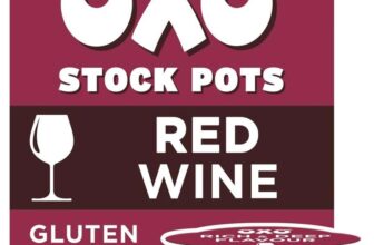OXO Red Wine Stock Pots 4 x 20 g (80 g Total) maximum subscribe and save 48p