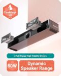 Oakcastle SOUNDBAR for TV Wall Mountable PC Gaming SB40 – Sold By Thorness Outlet