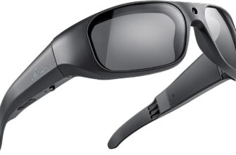 OhO sunshine 4K UHD Camera Sunglasses, Record-While-Charging, Water Resistant, UV Protection Lenses, Unisex
