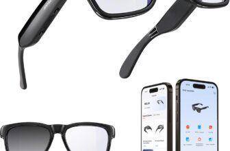 OhO sunshsine AI Glasses, Bluetooth Audio Sunglasses with 10H Playtime, ChatGPT Translation & Water Resistant Open Ear Glasses