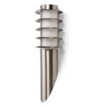 Ohio Stainless Steel Decorative Wall Light Slanted