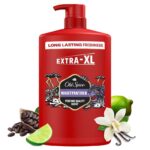 Old Spice Night Panther Mens Shower Gel & Shampoo 1000ml – with Prime