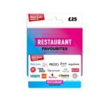 One4all Restaurant Favourites Physical Gift Card