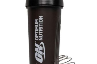 Optimum Nutrition ON 600ml Shaker with Stainless Steel Mixing Ball, BPA- and DEHP-free, Dishwasher Safe (2 for £6.74) S&S – £3.24
