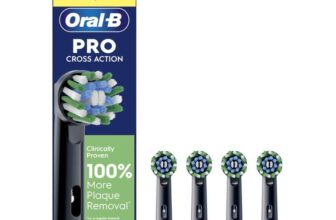 Oral-B Pro Cross Action Electric Toothbrush Head, Pack of 4 – £7.59 / £6.79 S&S