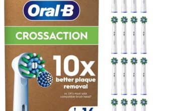 Oral-B Pro Cross Action Electric Toothbrush Heads, 16 Count Prime Deal