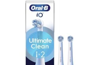 Oral-B iO Ultimate Clean White Toothbrush Heads 2 Pack