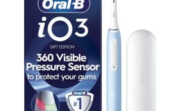 Oral-B iO3 Ice Blue Electric Toothbrush Travel Case