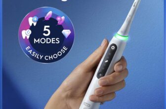 Oral-B iO5 Electric Toothbrush in white, black or pink with travel case – Prime Deal