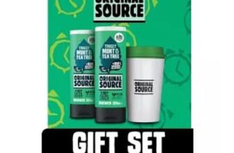 Original Source Wake up Call Shower Gel/Travel Mug Gift Set