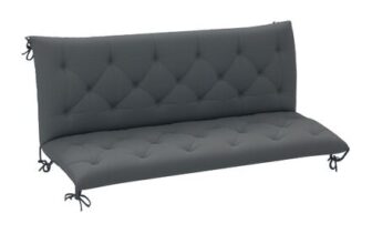 Outsunny 3-Seater Bench Cushion, Dark Grey, 98×150 Cm