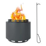 Outsunny 48.5cm Smokeless Wood Burning Firepit