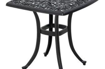 Outsunny Cast Aluminium Bistro Table