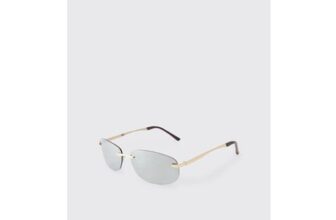 Oval Tinted Sunglasses