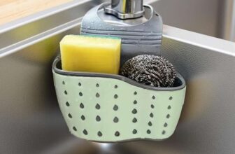 Over-Sink Drying Rack with Suction Mount & Detachable Tray – Ships by and sold by Haul Global
