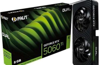 PALIT GeForce RTX 5060 Ti 8 GB Dual Graphics Card