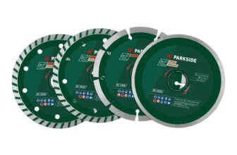 PARKSIDE Diamond Cutting Disc Set – 4 Pack