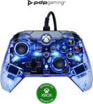 PDP Afterglow LED Wired Game Controller – RGB Hue Color Lights – USB Connector – Audio Controls – Dual Vibration Gamepad- Xbox Series XS, Xbox One, PC