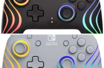 PDP Afterglow Wave Wired Controller for Nintendo Switch Black / Grey £10.97 (Free C&C)