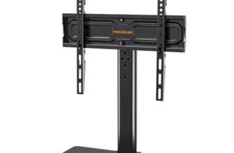 PERLEGEAR Universal TV Stand for 24-60 inch TVs – Sold by BSQ Technology EU/FBA
