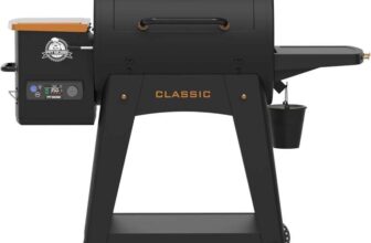 PIT BOSS Pellet Grill Classic Onyx Edition 4769cm² or Austin XL Onyx Edition, Pellet Smoker, Grilling or BBQ 6503cm² £629.99 – Prime Price
