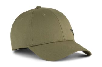 PUMA Unisex Ess Metal Cat Bb Cap (Olive – One Size) – (Prime Exclusive)