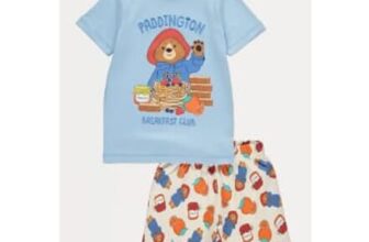Paddington Bear Breakfast Club Short Pyjamas