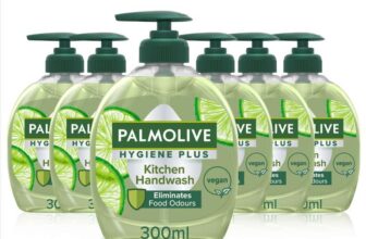 Palmolive Hygiene Plus Kitchen Antibacterial Hand Soap 6 x 300ml (£5.40 / £5.10 S&S)