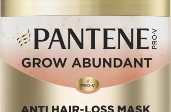 Pantene Grow Abundant Anti-Hair Loss Mask 300ml, Makes Your Dry Damaged Hair Longer & 10X Stronger, Increasing its Resilience against Breakage, with 2000mg Pro-Vitamin Complex & Amino Acids