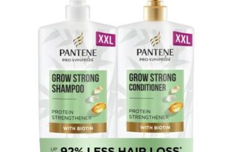 Pantene Grow Strong Shampoo and Conditioner Set, 2x1L