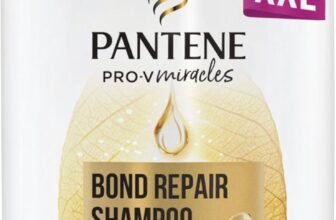 Pantene Molecular Bond Repair Shampoo with Biotin. Pump Bottle Dispenser 1000ml. Pro-V Concentrated Formula for Dry Damaged Hair, Protects and Leaves Hair Visibly Healthier and Regenerated