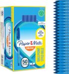 Paper Mate InkJoy 100ST Ballpoint Pens Medium Point (1.0mm) Blue 50 Count