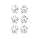 Paw Iron-on Gems 6 Pack