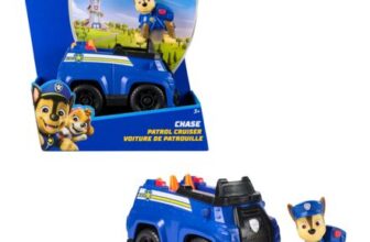 Paw Patrol Chases Cruiser Toy Car with Figure