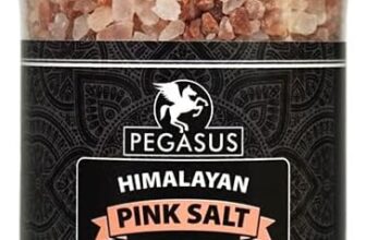 Pegasus Himalayan Pink Salt Coarse 800g (Pack of 1), Natural Unrefined Sea Salt, Rich in Minerals, Ideal for Cooking, Seasoning, and Grinding, 100% Pure Himalayan