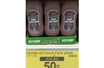 Peperami Firestick Fiery Ketchup 260ml