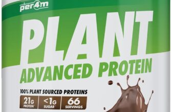 Per4m Plant Protein Matrix 66 Servings of High Protein Plant Shake with Amino Acids for Optimal Nutrition When Training Low Sugar Gym Supplements (Double Chocolate, 2kg)