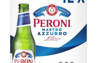 Peroni Nastro Azzurro Beer Lager Bottles 12x330ml – Clubcard Price