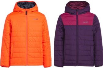 Peter Storm Kids Blisco II Hooded Jacket (Orange – 11-12Yr 13Yr Purple/Lime/Pink – 13Yr)