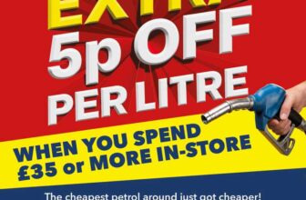 Petrol 139.9 Diesel 156.9 With Instore Spending of £35 Across Mon – Fri (Newton Abbot)