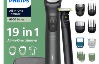 Philips Multigroom 9000 Series All-in-One 19-Piece Trimmer, Shaver & Clipper OneBlade Trimmer