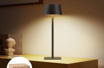 Philips Solar Outdoor Table Lamp, Portable LED Desk Light,Cordless Battery-Operated2 Adjustable Height, Night Light Waterproof for Garden