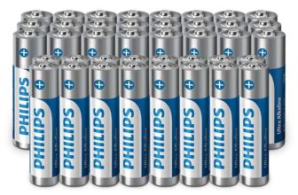 Philips Ultra Alkaline AA/AAA Batteries Combo – Versatile for All Devices, Pack of 40