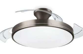 Phillips Folding Ceiling Fan snd LED LIGHT With Remote 18w35w