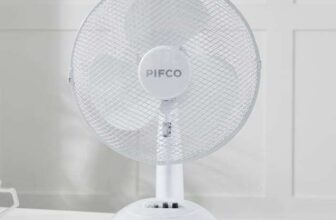 Pifco 12 Desk Fan – White