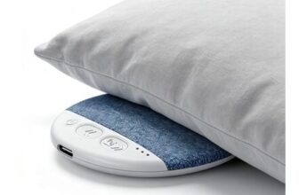 Pillow Speaker Bluetooth Bone Conduction with Built-in White Noise Timers