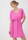Pink Stripe Jersey Kaftan – All sizes available – 99p click and collect