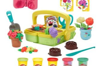 Play-Doh Blooming Flowers Playset for Toddlers